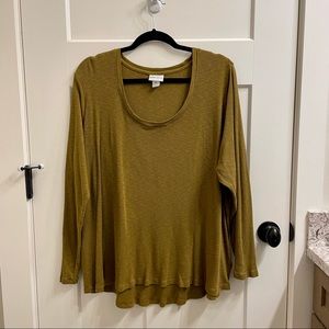 𝐌𝐮𝐬𝐭𝐚𝐫𝐝 𝐘𝐞𝐥𝐥𝐨𝐰 𝐋𝐨𝐧𝐠 𝐒𝐥𝐞𝐞𝐯𝐞 𝐒𝐡𝐢𝐫𝐭